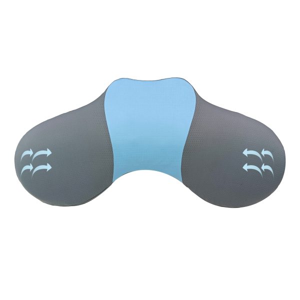 NEXPURE Lumbar Massage, Waist Massager Pillow for Men Women Gifts, Home Office Sleep, Blue