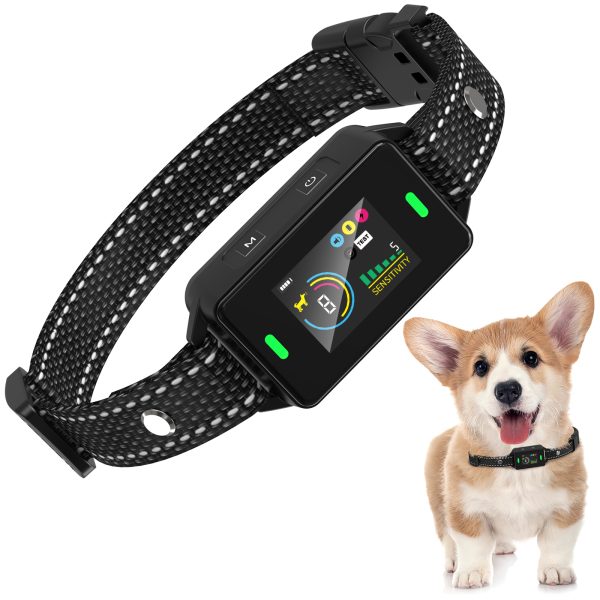 Dog Bark Collar, Anti Bark Collar for Large Medium Small Dogs Waterproof Rechargeable Beep Vibration Shock Mode.