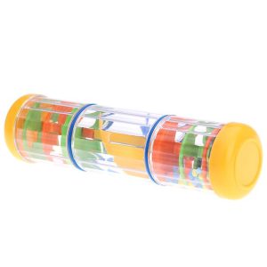 FEBFOXS Rainmaker Rain Stick Musical Toy for Toddler Kids Games