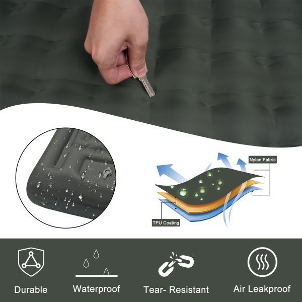 Camping Sleeping Pad, Ultralight Camping Sleeping Mat, Portable Durable Waterproof Camping Pad for Backpacking, Hiking, Tent, Traveling - 图片 5