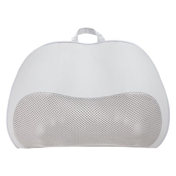 Direct Back Massager - Shiatsu Deep Tissue Kneading Massage Pillow with Heat for Pain Relief - Home Office and Car Use - Gray