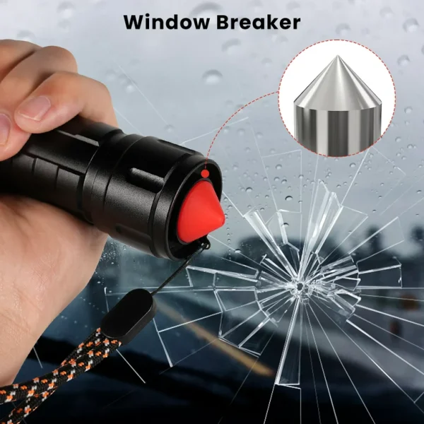20000 Lumens Led Flashlights, XHP70 LED Flashlight with 5 Light Modes, Zoomable Handheld Flash Light for Camping Emergencies - Image 5