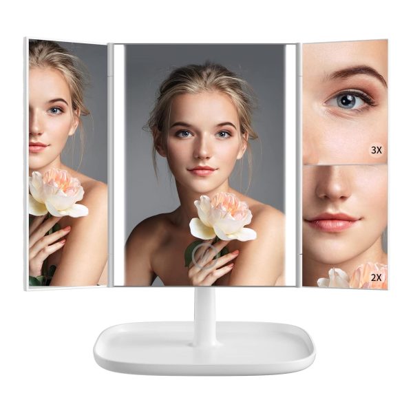 FEBFOXS Makeup Mirror Vanity Mirror with Lights