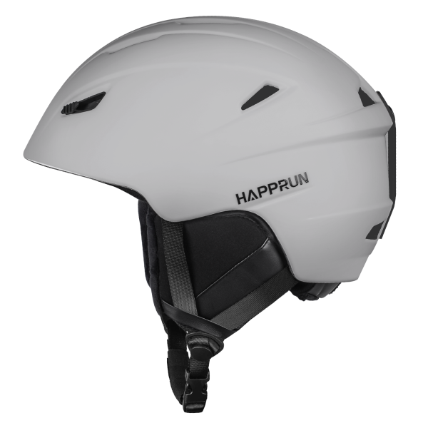 Ski Helmet Men and Women, Adjustable Snowboard Helmet for Women, Men, Adults Gray