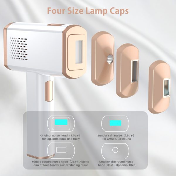 NEXPURE IPL Laser Hair Removal for Women, 999,999 Flashes Hair Remover, Built-In Cooling, Suitable for Home Use - 图片 3