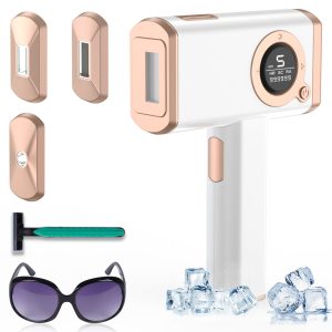 NEXPURE IPL Laser Hair Removal for Women, 999,999 Flashes Hair Remover, Built-In Cooling, Suitable for Home Use
