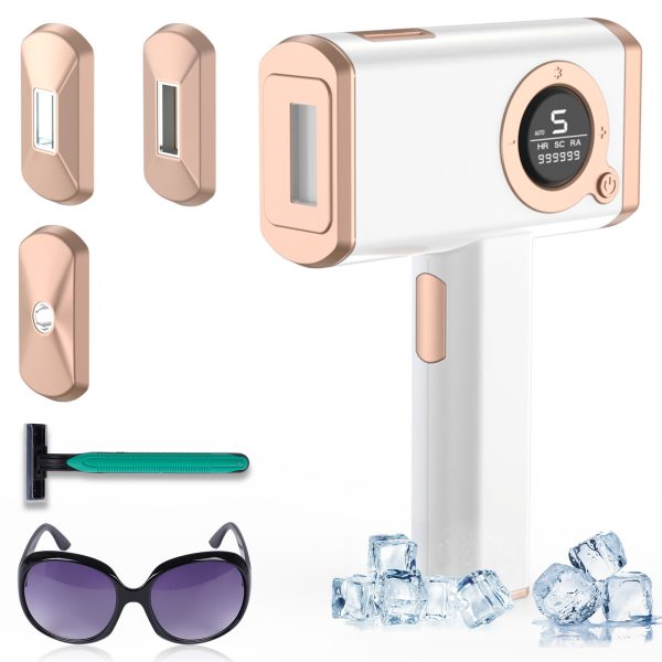 NEXPURE IPL Laser Hair Removal for Women, 999,999 Flashes Hair Remover, Built-In Cooling, Suitable for Home Use